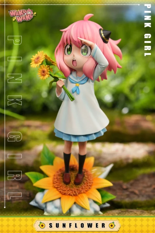 Sunflowers Girl Anya Forger - SPY X FAMILY Resin Statue - WakuWaku Studio - Image 2