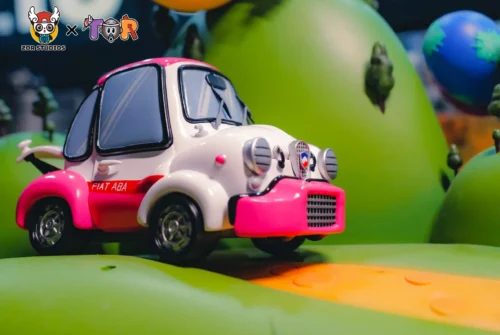 WCF Scale Vehicle Series 001 Aba Taxi - Dr. Slump Resin Statue - ZOR Studios - Image 2