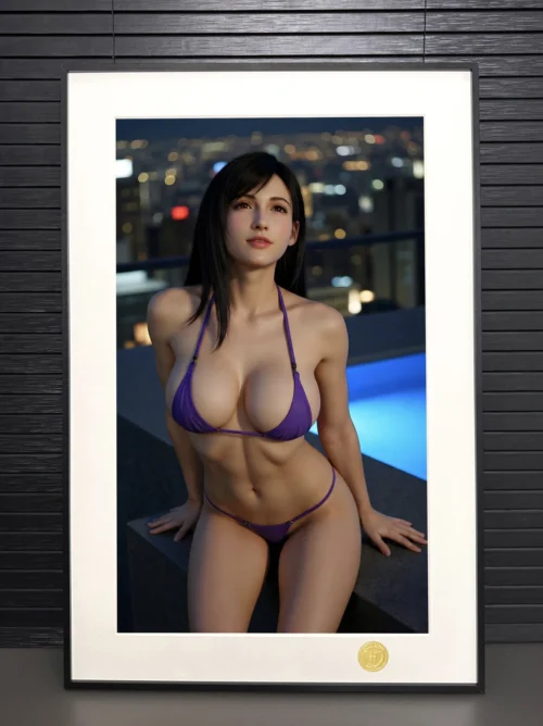 Swimsuit Ver. Tifa Lockhart Decorative Painting - (FF7) Final Fantasy VII - H-TWO Studio - Image 2