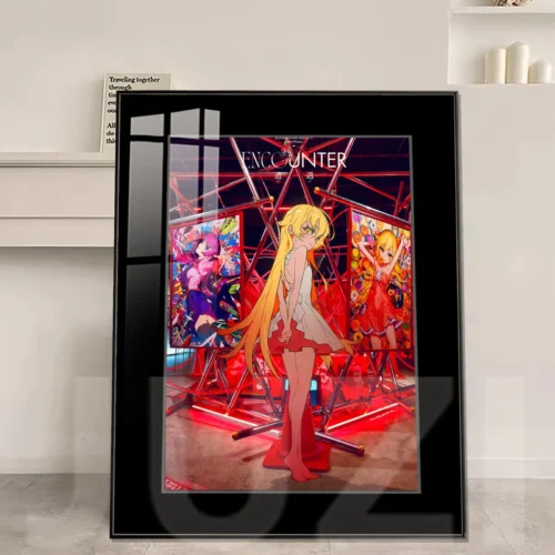 Shinobu Oshino Poster Decorative Painting - Monogatari Decorative Painting - JuZi Studio - Image 1