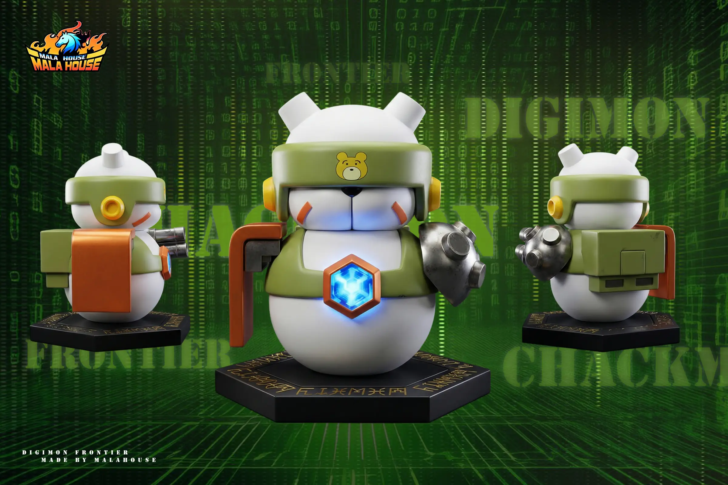 Spirits Series 001 - Digimon Resin Statue - MALA House Studio - Image 4