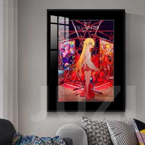 Shinobu Oshino Poster Decorative Painting - Monogatari Decorative Painting - JuZi Studio - Image 2