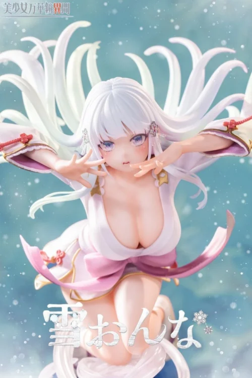 1/7 Scale Yuki Onna - Bishoujo Mangekyou Ibun Statue - Fix Cast Studio - Image 2
