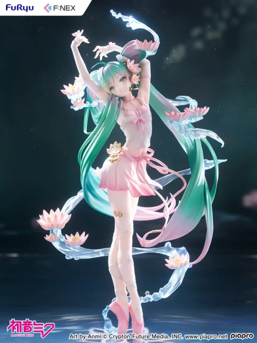 1/7 Scale Water Lily Ver. Hatsune Miku - VOCALOID Official Statue - FURYU Studios - Image 2