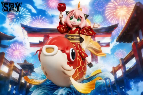 Koi Anya Forger - SPY X FAMILY Resin Statue - SPY Studio - Image 2