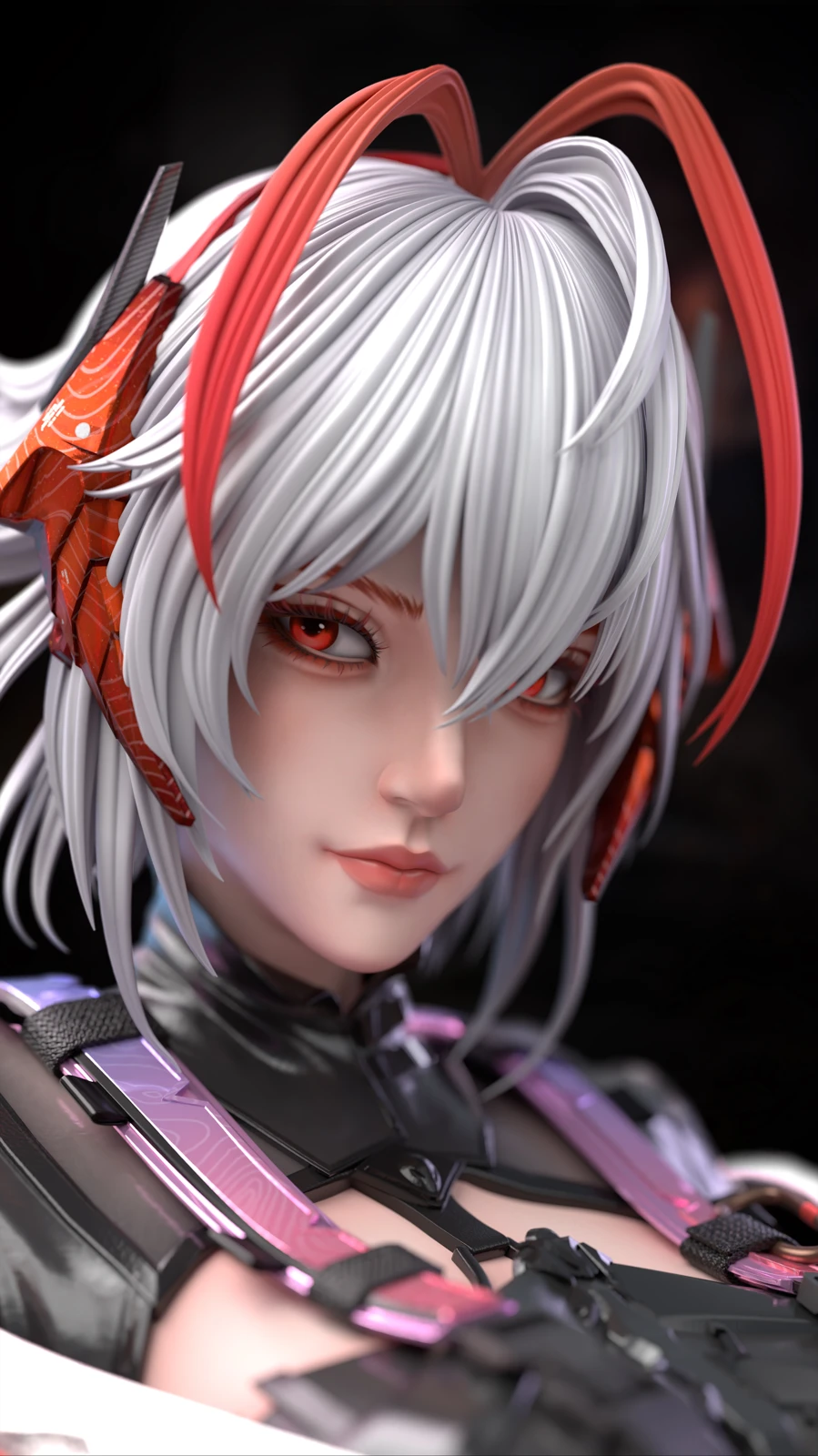 1/4 Scale A Dance of Blade Ver. Wis'adel - Delta Force Arknights Resin Statue - Reflection Studio - Image 6