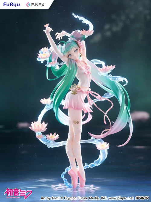 1/7 Scale Water Lily Ver. Hatsune Miku - VOCALOID Official Statue - FURYU Studios - Image 1