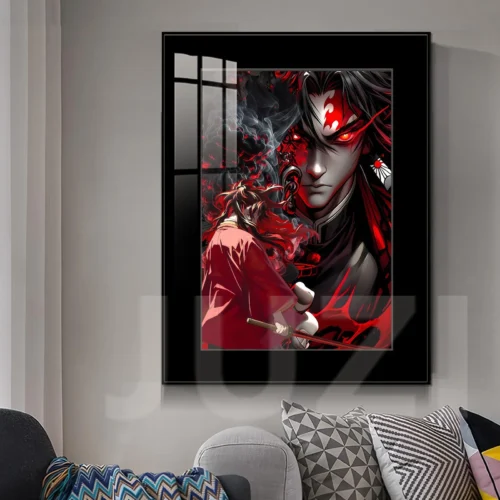 Demon Slayer Mark Yoriichi Tsugikuni Decorative Painting - Demon Slayer: Kimetsu No Yaiba Decorative Painting - JuZi Studio - Image 2