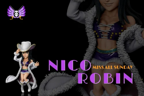 Baroque Works 004 Miss All Sunday Nico Robin - ONE PIECE Resin Statue - A Plus Studios - Image 2