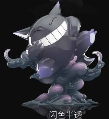 1/20 Scale World Zukan Gengar - Pokemon Resin Statue - LingXiGongFang Studio - Image 5