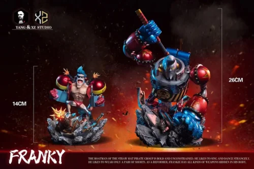 Franky & General Franky - ONE PIECE Resin Statue - XS Studios