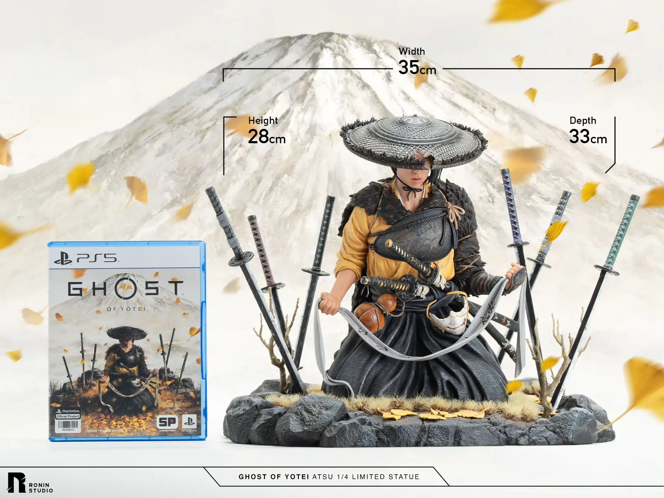 1/4 Scale Atsu - Ghost of Yotei Resin Statue - Ronin Studio - Image 16