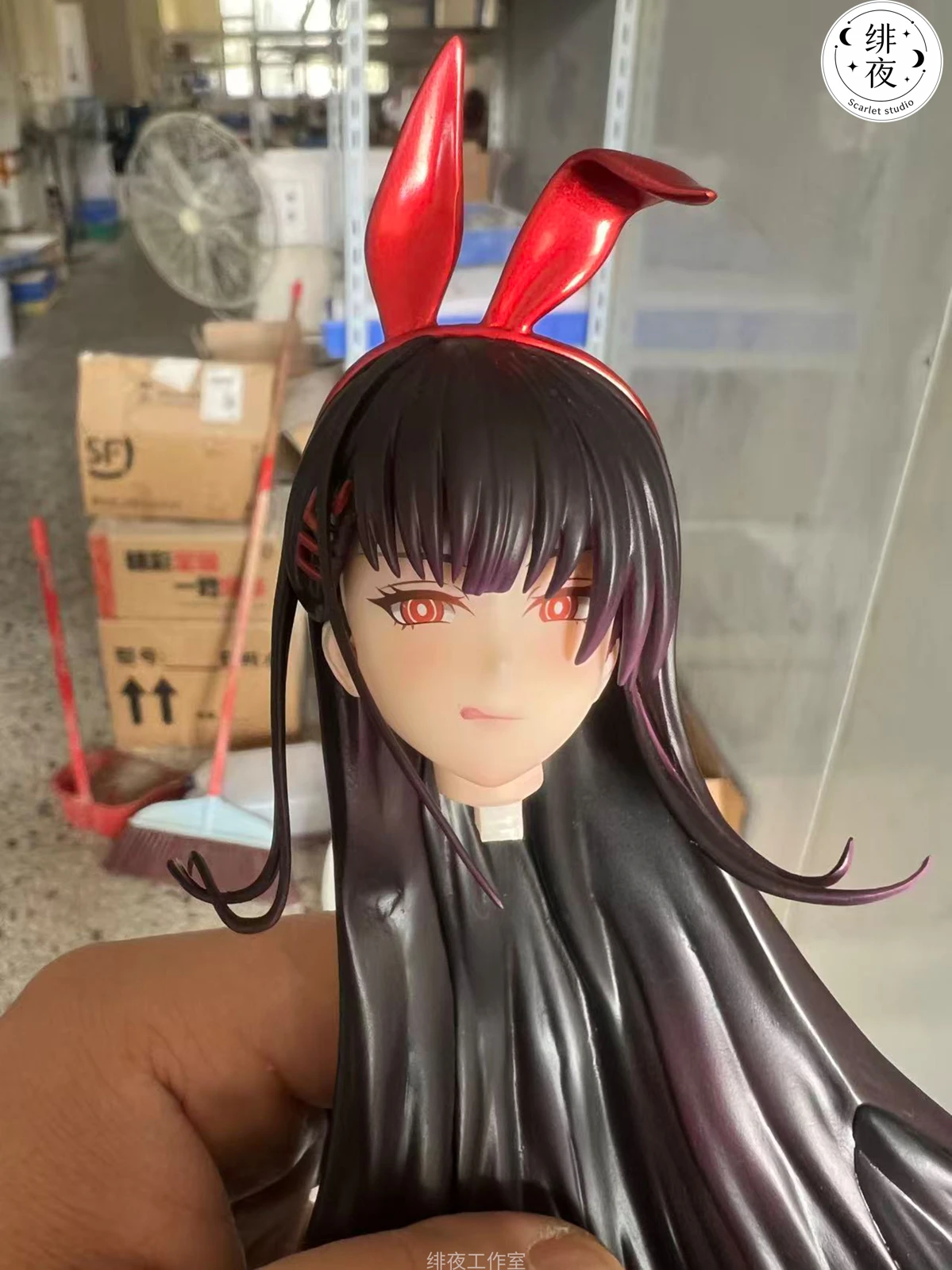 1/6 Scale Bunny Girl Ver. Tsukatsuki Rio - Blue Archive Resin Statue - FeiYe Studio - Image 5