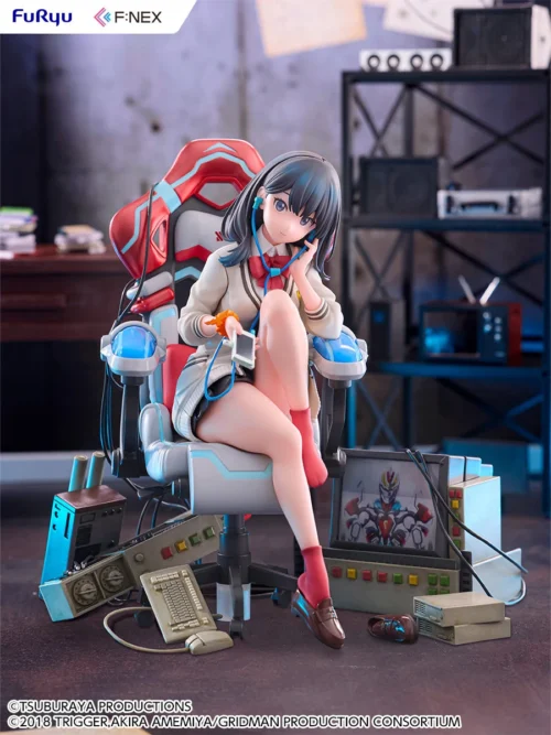 1/7 Scale Gaming Chair Ver. Rikka Takarada - SSSS. Gridman Official Statue - FURYU Studios - Image 1