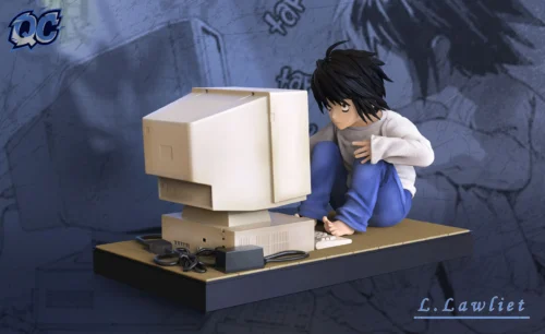 Childhood Ver. L Lawliet - Death Note Resin Statue - QiChen Studio - Image 1