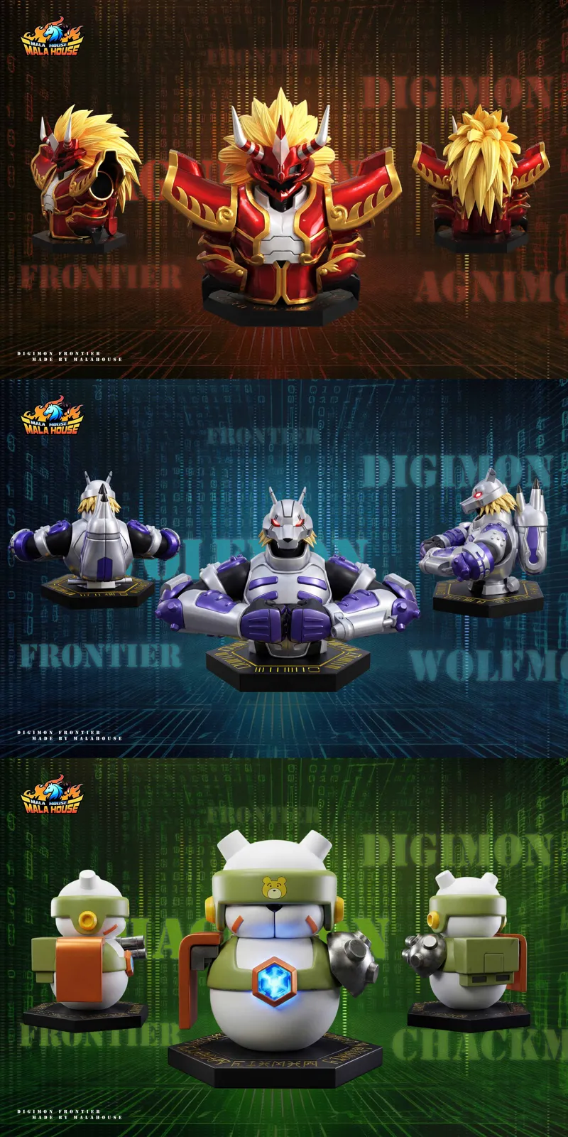 Spirits Series 001 - Digimon Resin Statue - MALA House Studio - Image 1