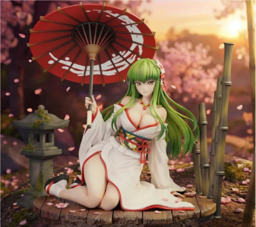 1/6 Scale Kimono Ver. C.C. - Code Geass Statue - Surreal Studio - Image 1