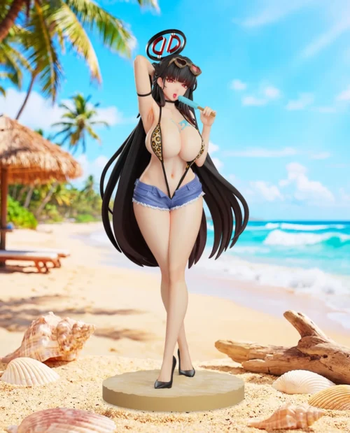 1/6 Scale Tsukatsuki Rio on the Beach - Blue Archive Statue - Bust-Studio - Image 1