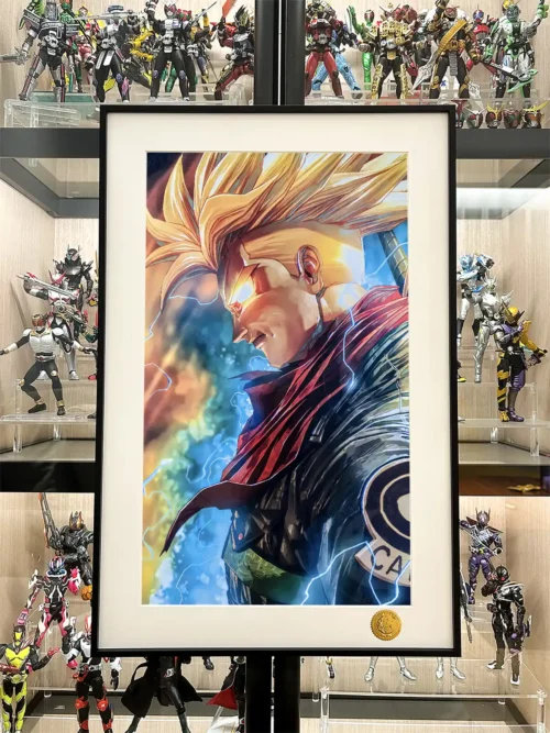 Super Saiyan Rage Trunks Decorative Painting - Dragon Ball - Xingkong Studio - Image 2