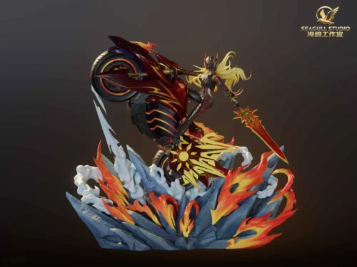 1/6 Scale Mavuika - Genshin Impact Resin Statue - SEAGULL Studio - Image 1