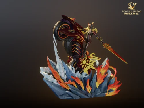 1/6 Scale Mavuika - Genshin Impact Resin Statue - SEAGULL Studio - Image 2