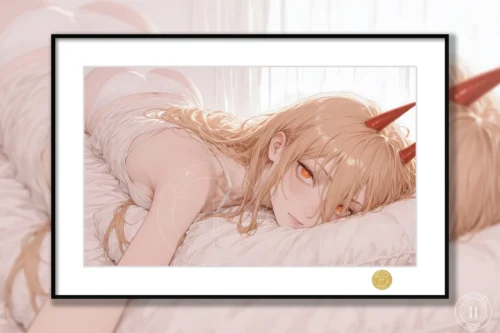 Pajamas Ver. Power Decorative Painting - Chainsaw Man - H-TWO Studio - Image 1