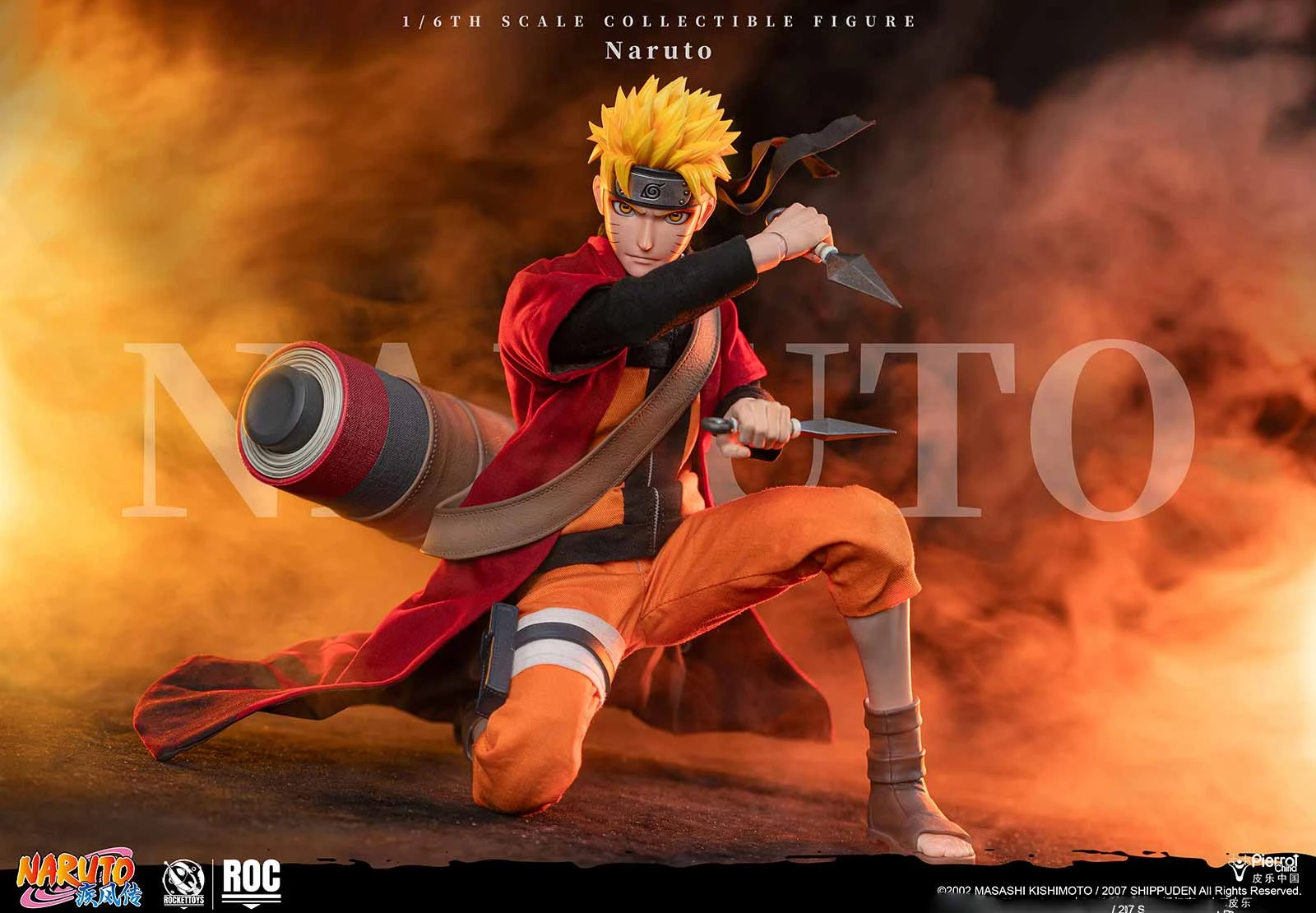 1/6 Scale Licensed Movable Sage Mode Ver. Naruto Uzumaki - Naruto: Shippuden Resin Statue - Pierrot China - Image 8