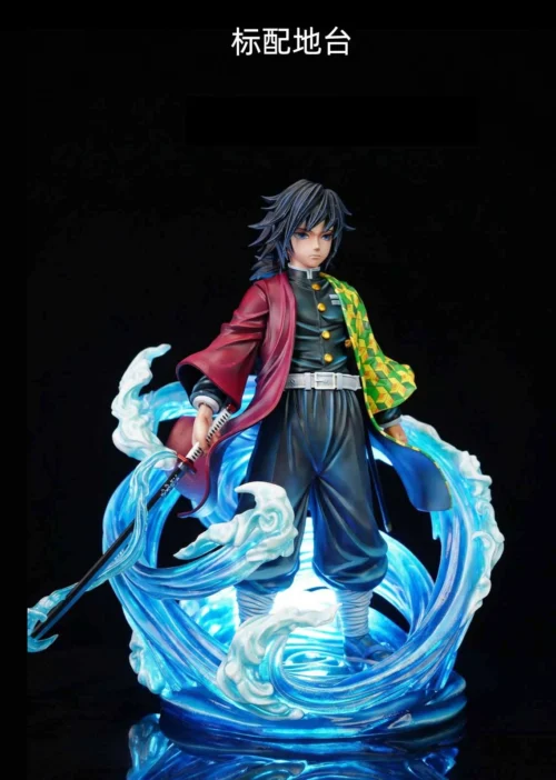 1/6 Scale Water Breathing Giyu Tomioka with LED - Demon Slayer: Kimetsu No Yaiba Resin Statue - FAST Studio - Image 2