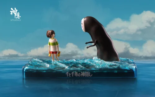 Meet Series Together on the Water - Spirited Away Resin Statue - ShenYin Studio - Image 1