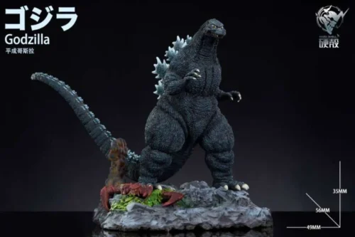 Godzilla & Burning Godzilla & Destoroyah - Godzilla Resin Statue - HARD SHELL Studios - Image 2