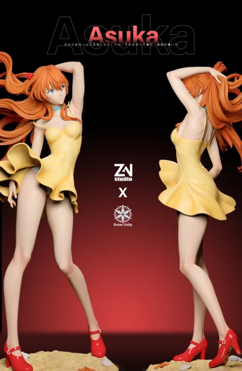 1/6 Scale Asuka Langley Soryu - (EVA) Neon Genesis EVAngelion Statue - Snow Unity Studio - Image 2