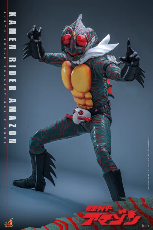 1/6 Scale Movable Kamen Rider Amazon with LED - Kamen Rider Amazon Official Statue - Hot Toys - Image 2