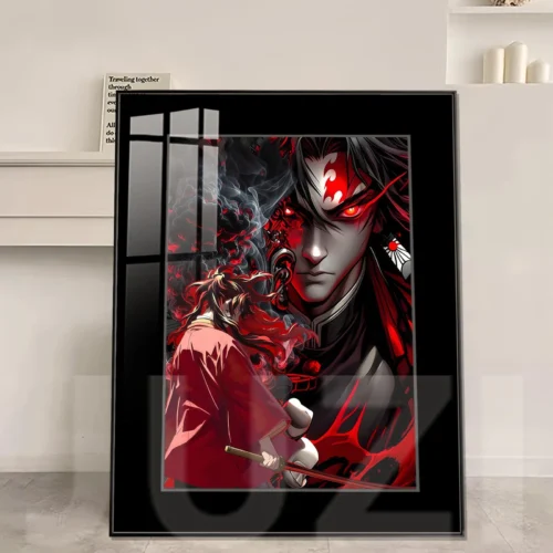 Demon Slayer Mark Yoriichi Tsugikuni Decorative Painting - Demon Slayer: Kimetsu No Yaiba Decorative Painting - JuZi Studio - Image 1