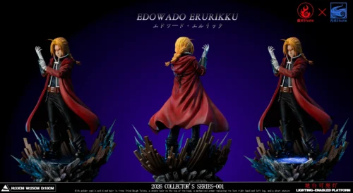 1/6 Scale Edward Elric with LED - Fullmetal Alchemist: Brotherhood Resin Statue - YuanHuo Studio - Image 1