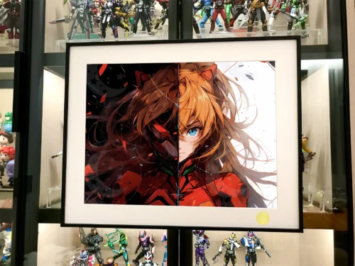 Two-Faced Asuka Langley Soryu Decorative Painting - (EVA) Neon Genesis EVAngelion - Xingkong Studio - Image 2