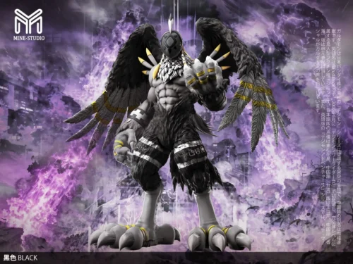 Small & Plus Scale Garudamon - Digimon Resin Statue - My-Studio - Image 2