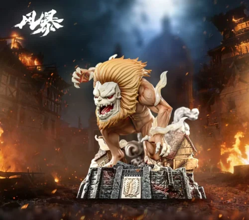 WCF Scale Jaw Titan - Attack On Titan Resin Statue - FengBao Studio - Image 2