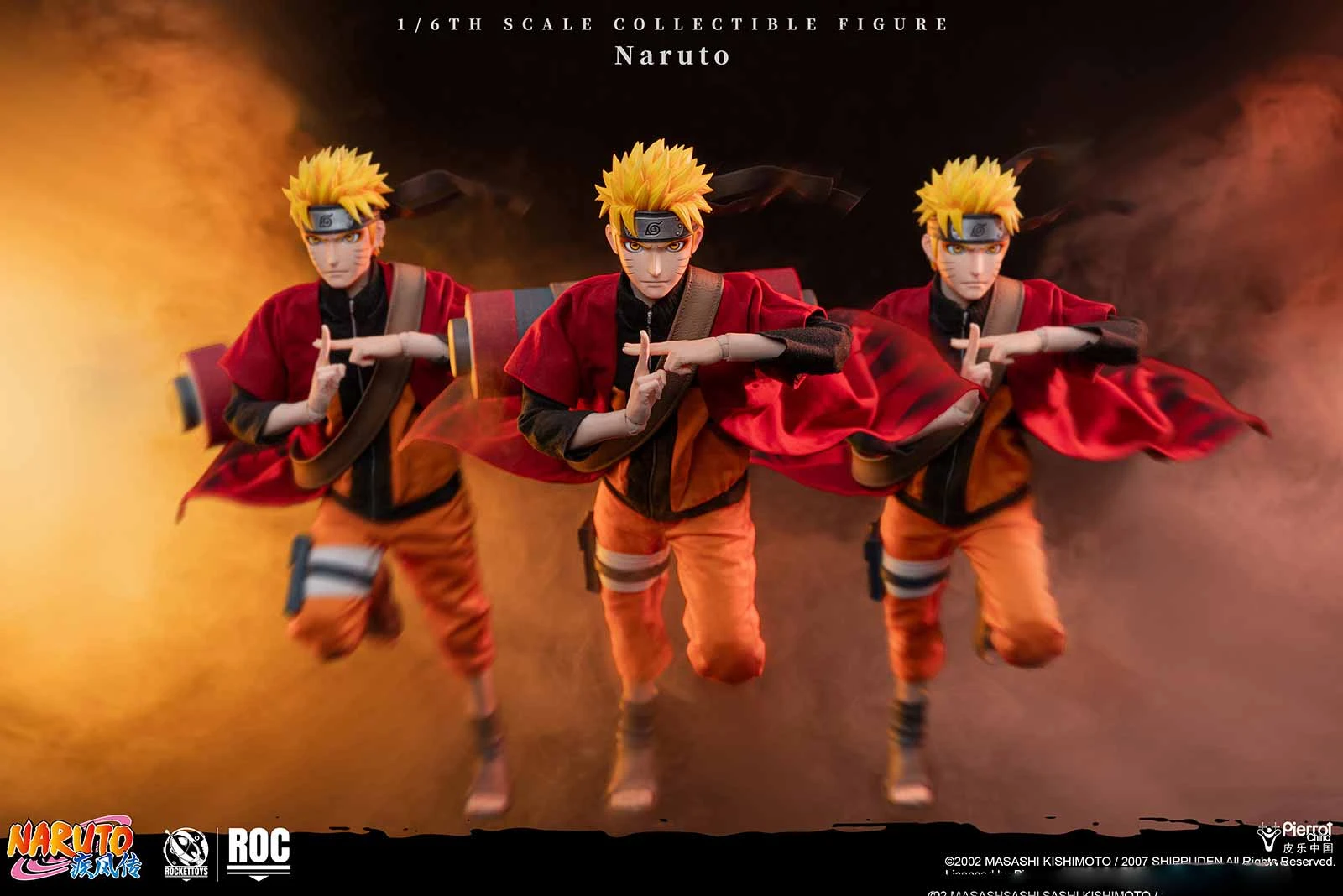 1/6 Scale Licensed Movable Sage Mode Ver. Naruto Uzumaki - Naruto: Shippuden Resin Statue - Pierrot China - Image 7
