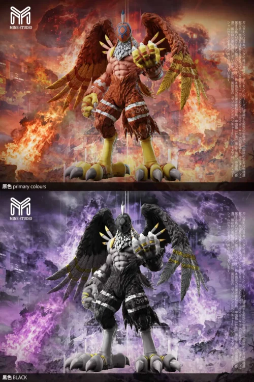 Small & Plus Scale Garudamon - Digimon Resin Statue - My-Studio - Image 1
