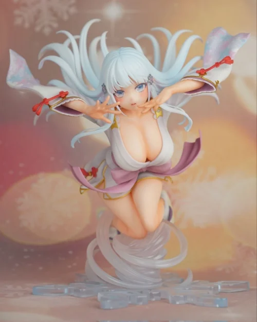 1/7 Scale Yuki Onna - Bishoujo Mangekyou Ibun Statue - Fix Cast Studio - Image 1