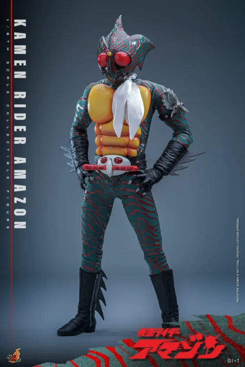 1/6 Scale Movable Kamen Rider Amazon with LED - Kamen Rider Amazon Official Statue - Hot Toys - Image 1