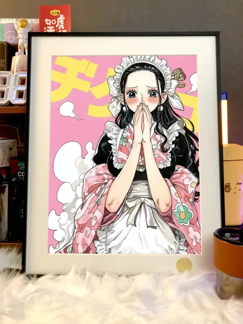 Coy Nico Robin Decorative Painting - ONE PIECE - Xingkong Studio - Image 2