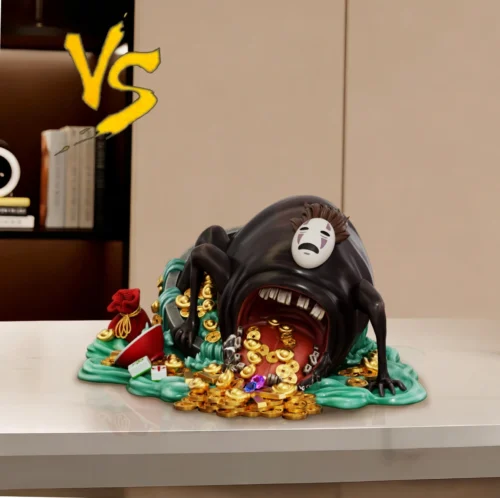 Fortune Rampage No-Face - Spirited Away Resin Statue - VS Studios - Image 2