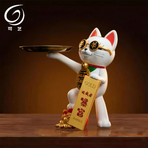 Fortune Cat Turbo Granny - Dandadan Resin Statue - KeYiMoWan Studio - Image 2