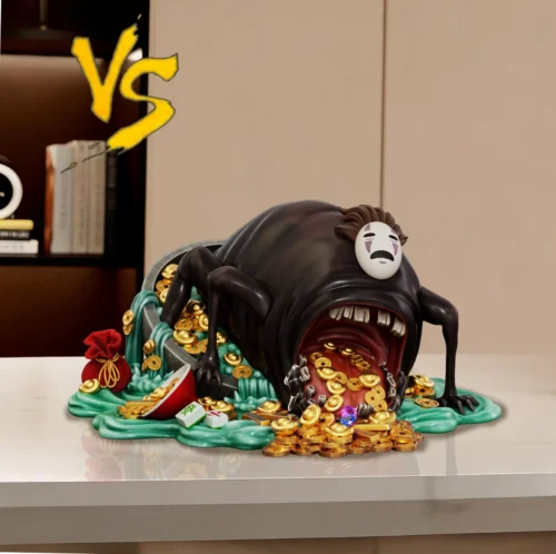 Fortune Rampage No-Face - Spirited Away Resin Statue - VS Studios - Image 1