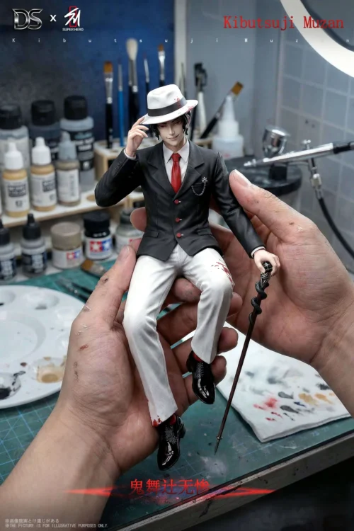 Suit Series 001 Muzan Kibutsuji - Demon Slayer: Kimetsu No Yaiba Statue - DS Studio - Image 2