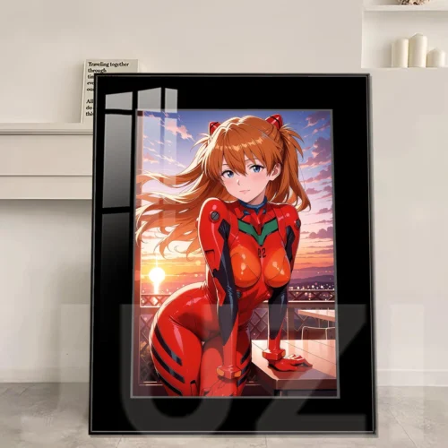 Dusk Ver. Asuka Langley Soryu Decorative Painting - (EVA) Neon Genesis EVAngelion Decorative Painting - JuZi Studio - Image 1