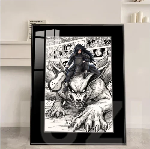 Madara Uchiha's Rhapsody Decorative Painting - Naruto Decorative Painting - JuZi Studio