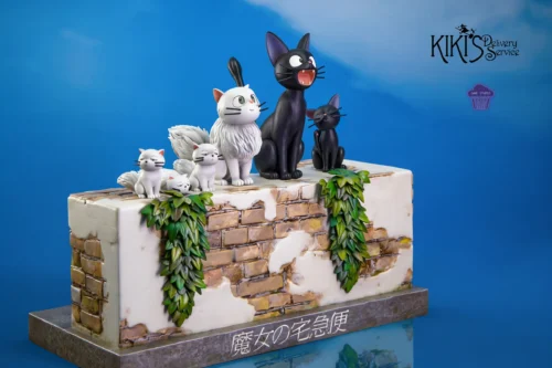 Jiji's Family - Kiki's Delivery Service Resin Statue - Cake Studio - Image 2