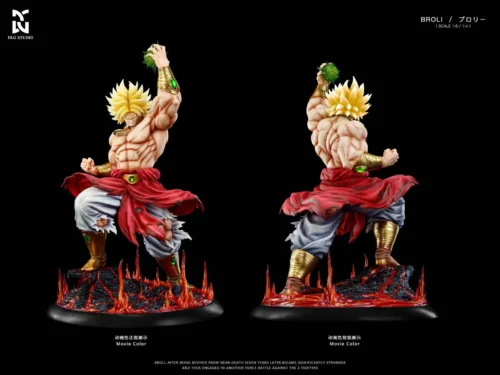 1/6 Scale Lava Broly with LED - Dragon Ball Resin Statue - DLG-Studio - Image 2